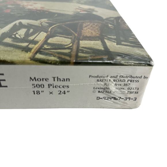 Claude Monet Puzzle by the Numbers Terrace at Sainte-Adresse 500 pcs New - Picture 14 of 16